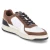 Low Sneaker - white - darkbrown