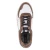 Low Sneaker - white - darkbrown