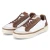 Low Sneaker - White - Brown Low Sneaker - White - Brown