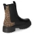 Chelsea Boot - Black-Leopard