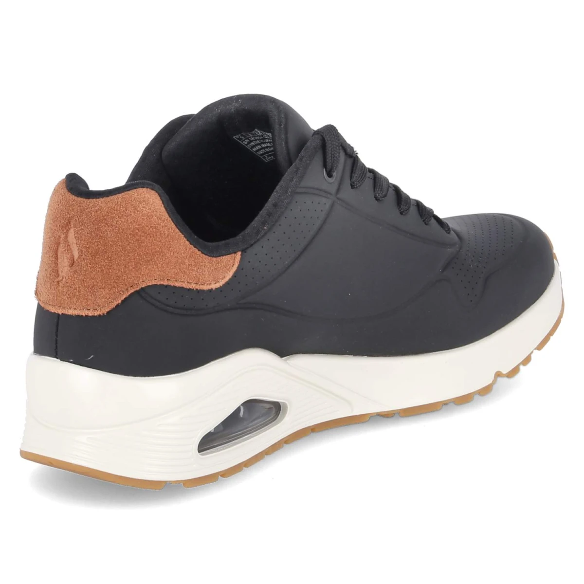 Low Sneaker UNO SUITED ON AIR - blk