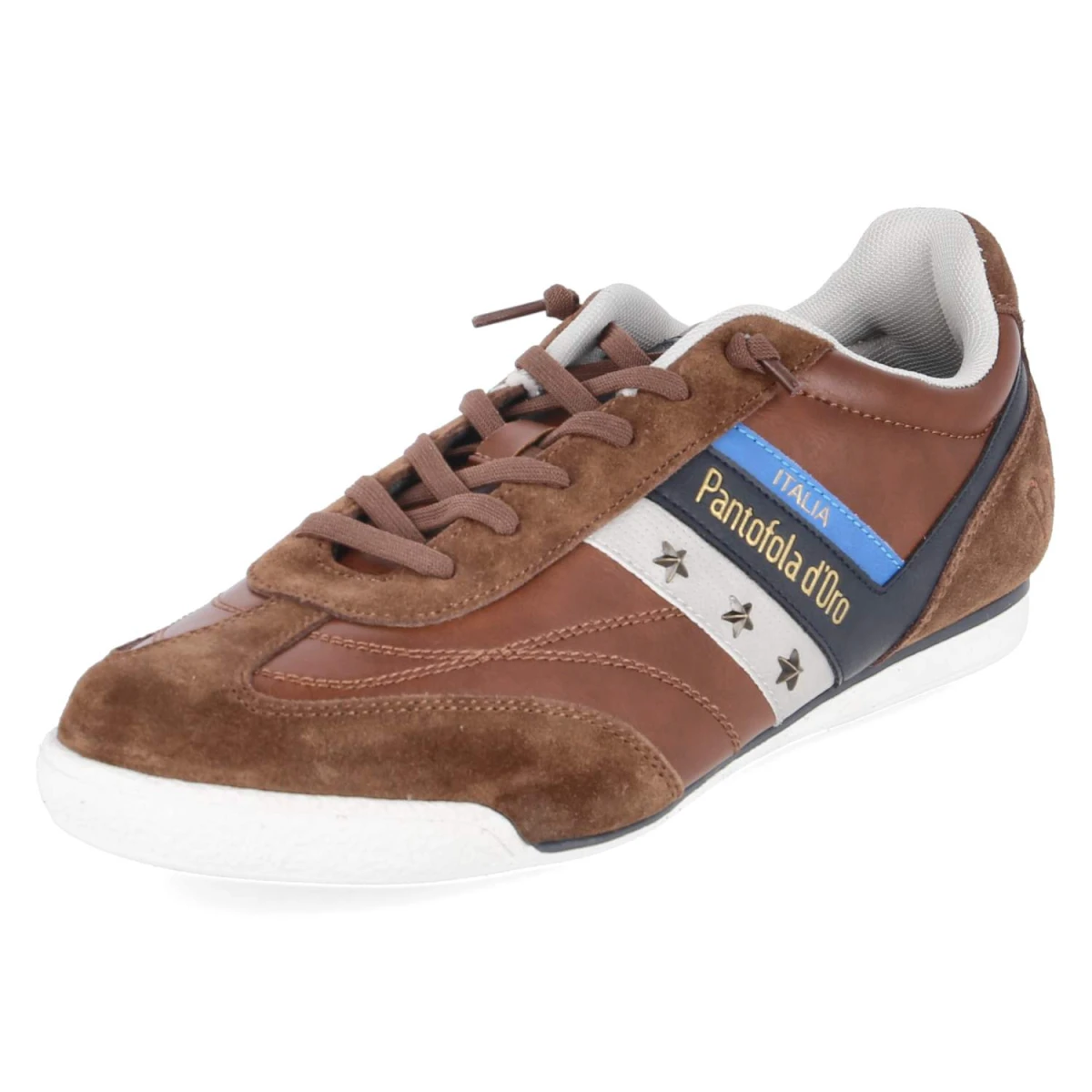 Low Sneaker VASTO - cognac/navy