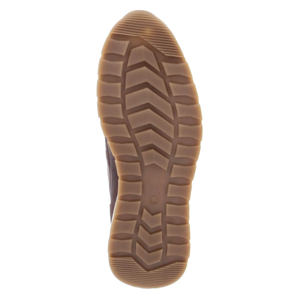 Low Sneaker - Dark Brown-Cognac
