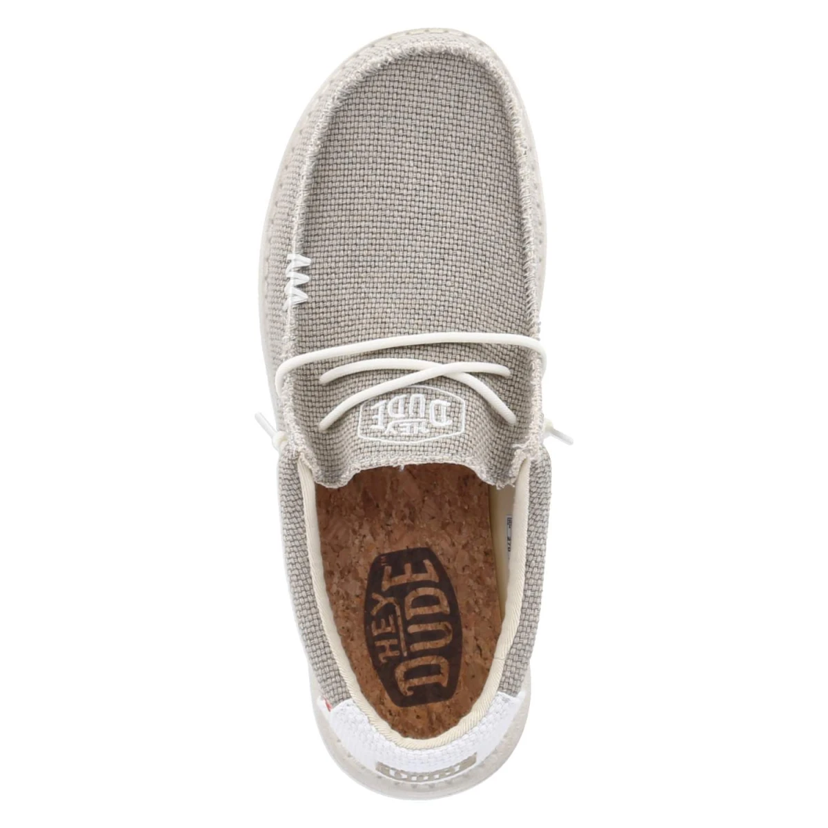 Mokassins WALLY BRAIDED - off white