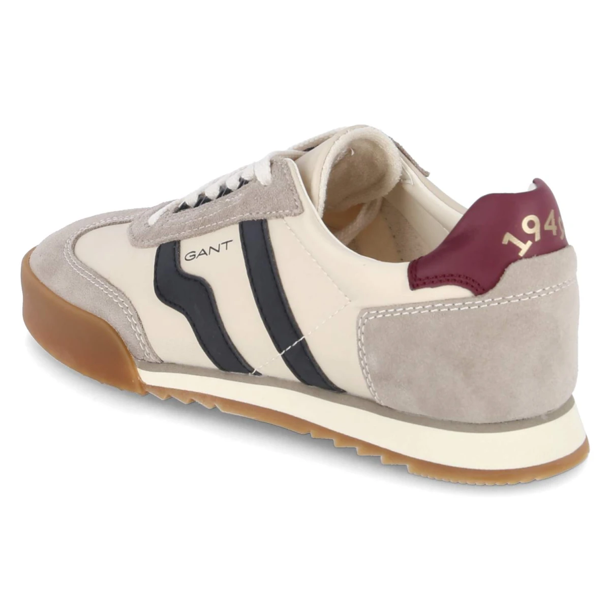 Low Sneaker BAYLLE - cold beige/black