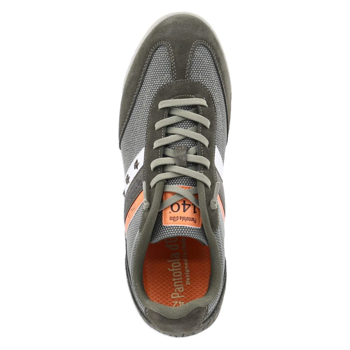 Low Sneaker VASTO - green/orange