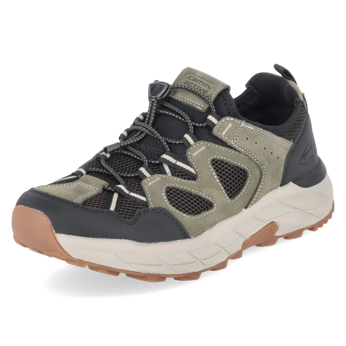 Halbschuhe CROSS COUNTRY - oliv/schwarz