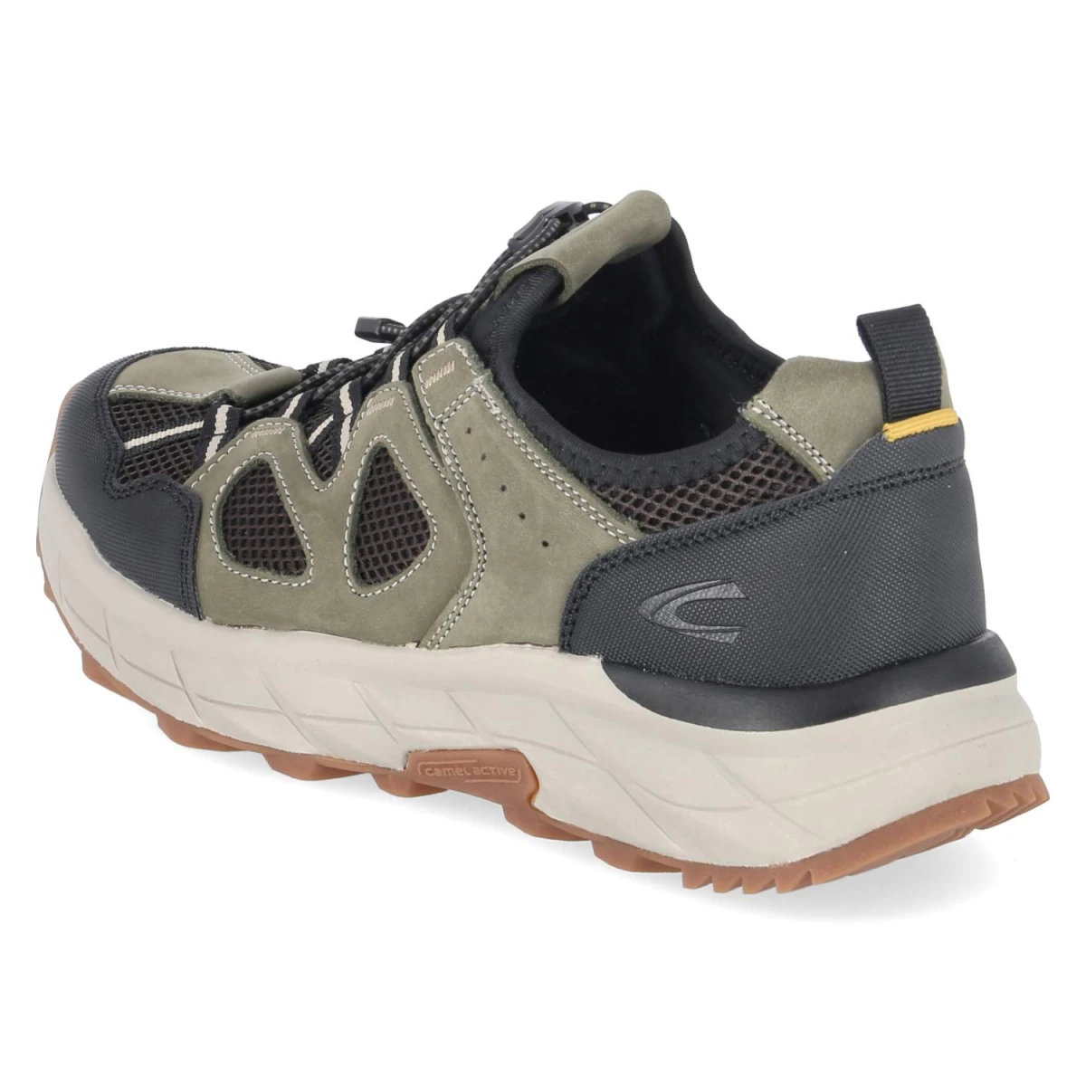 Halbschuhe CROSS COUNTRY - oliv/schwarz
