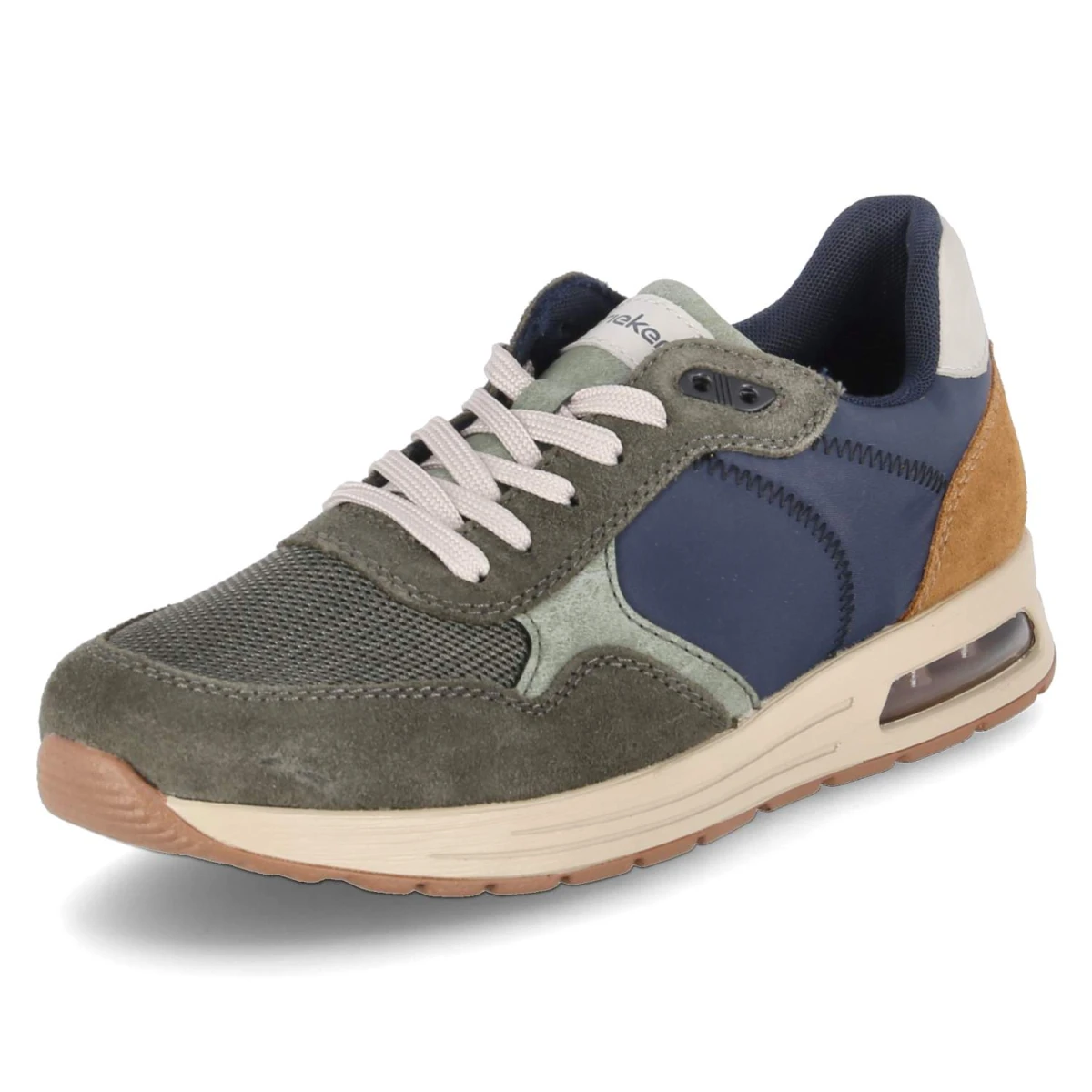 Low Sneaker - grün kombi