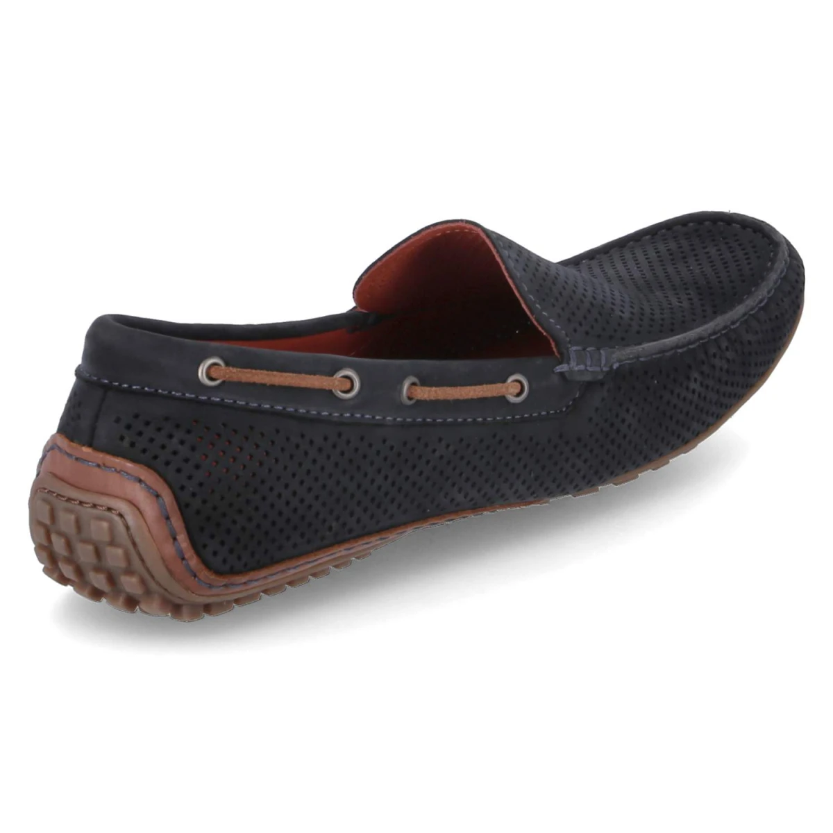 Mokassins CARULIO - deepblue/cognac
