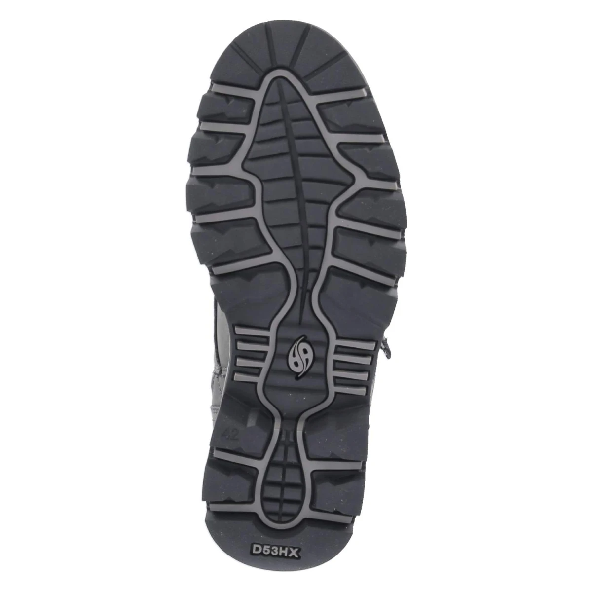 Schnürboots - dunkelgrau