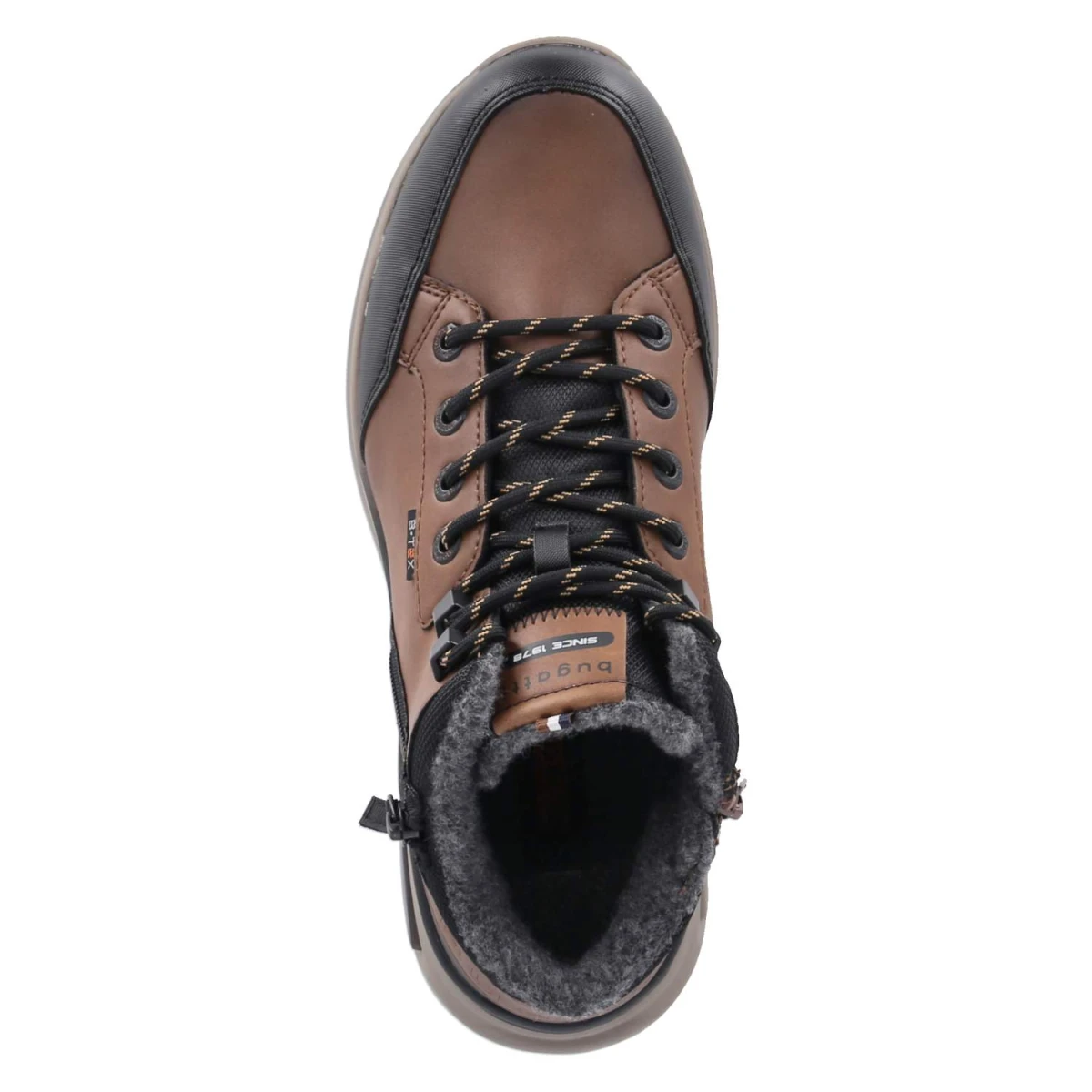 Winterboots - cognac/black
