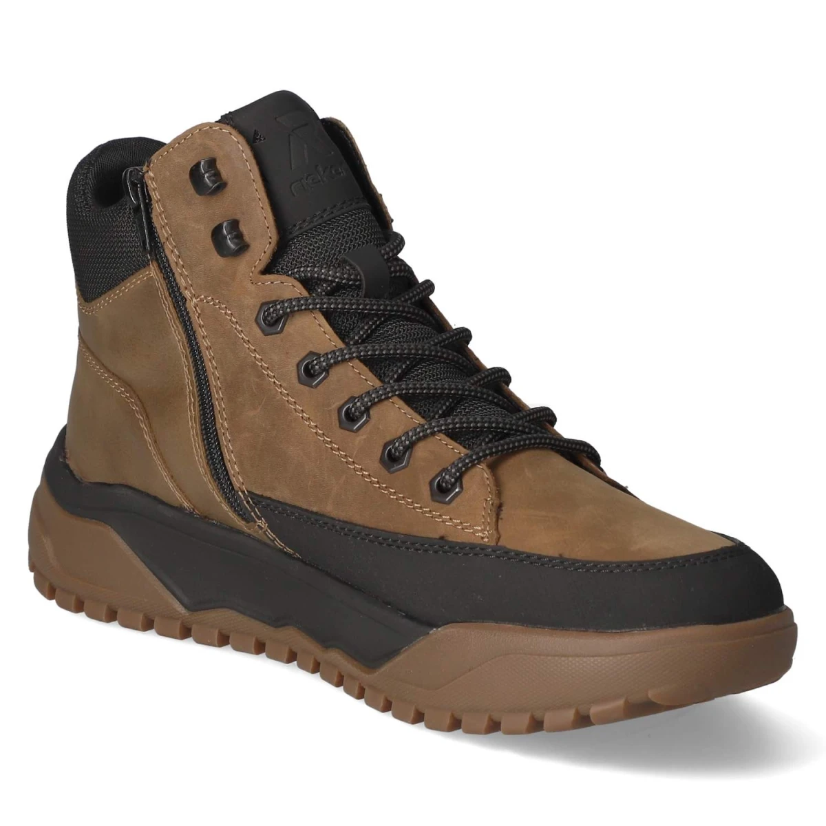 Winterboots - braun kombi