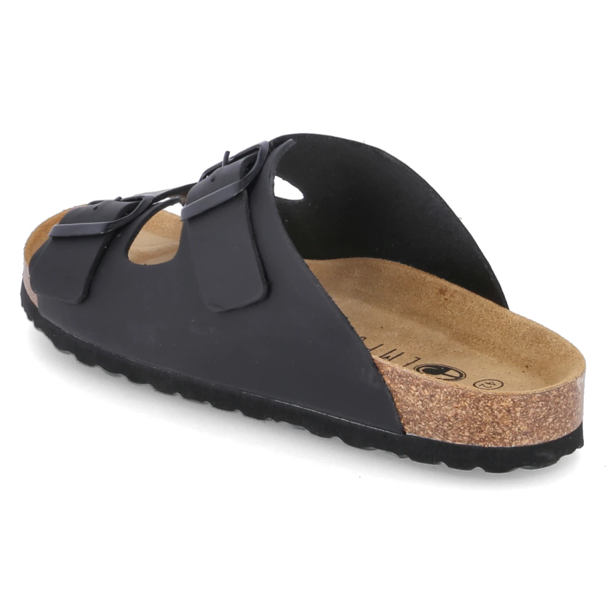 Pantoletten - schwarz