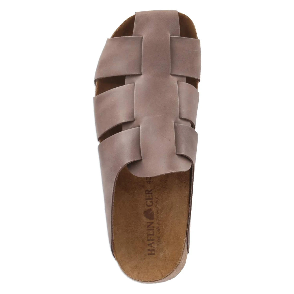 Pantoletten PIUS - dunkelbraun