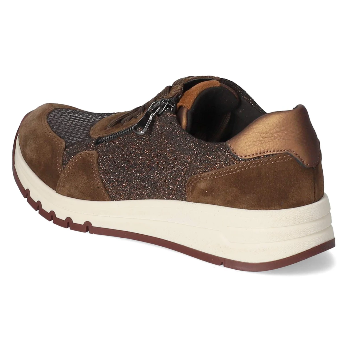 Schnürschuhe APRIL - WOOD ROST COGNAC