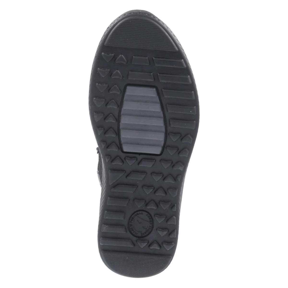 Schnürboots KIRA 24 - black metall