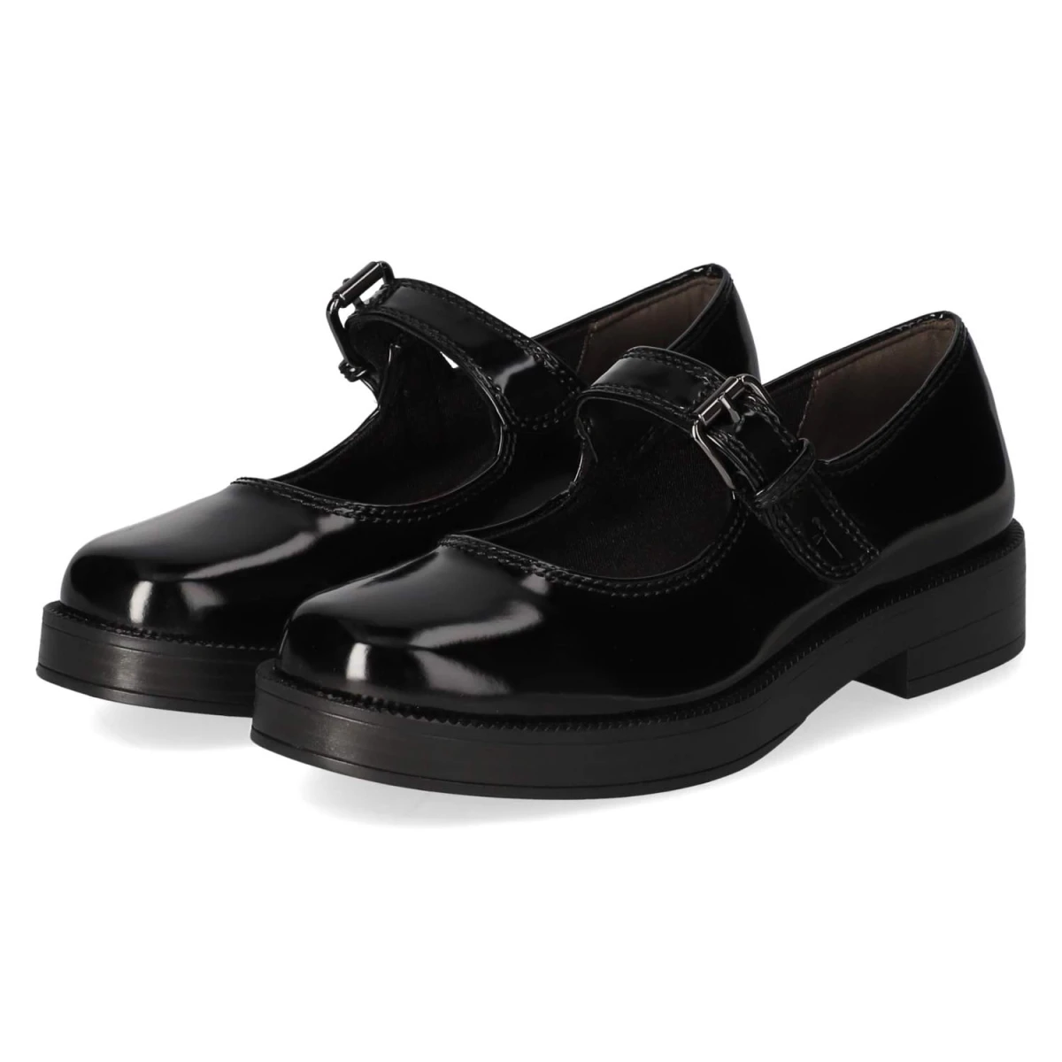 Spangenballerinas - black
