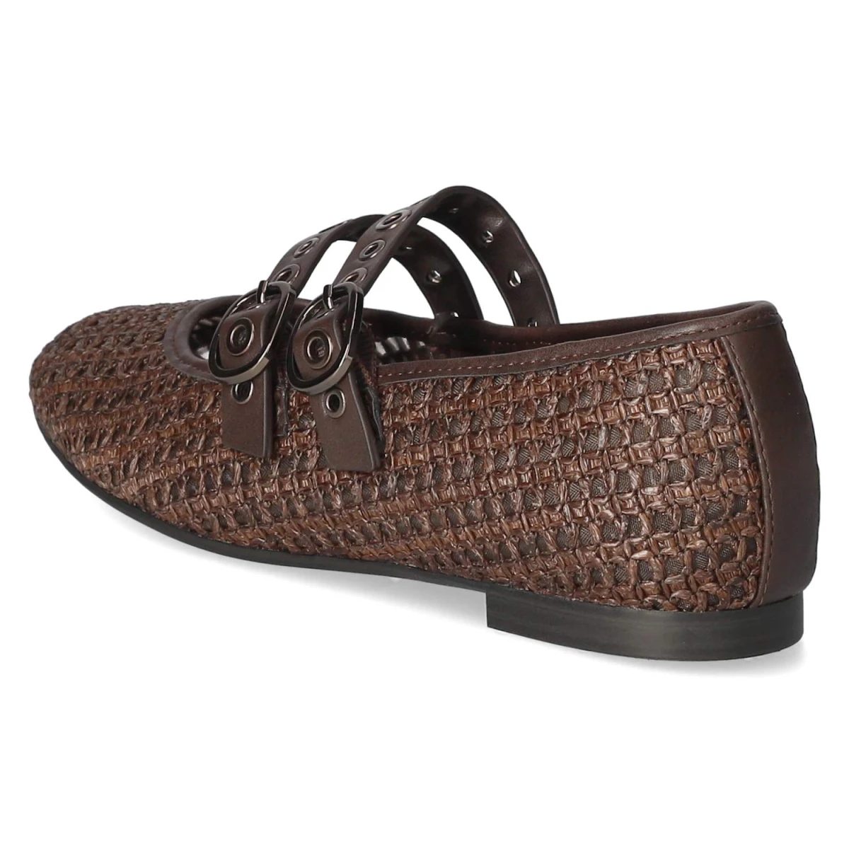 Spangenballerinas - mocca