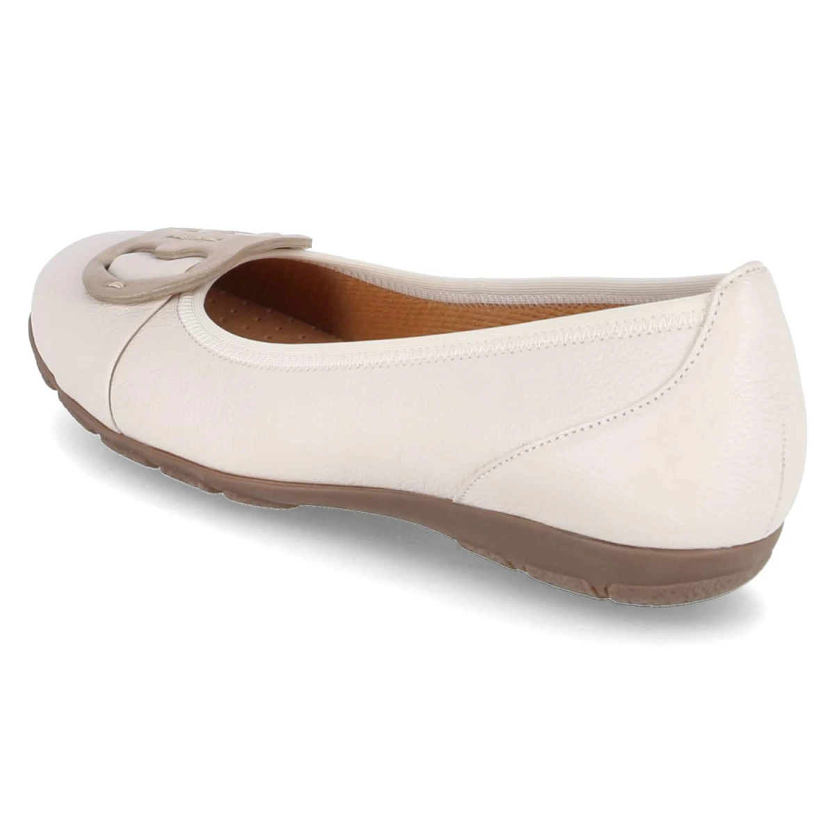 Ballerinas - creme/champagner
