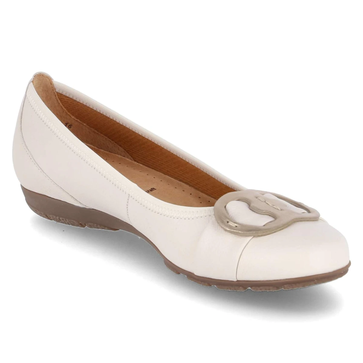 Ballerinas - creme/champagner