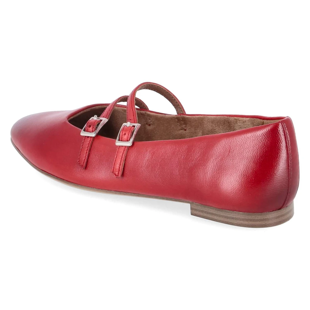 Spangenballerinas - red