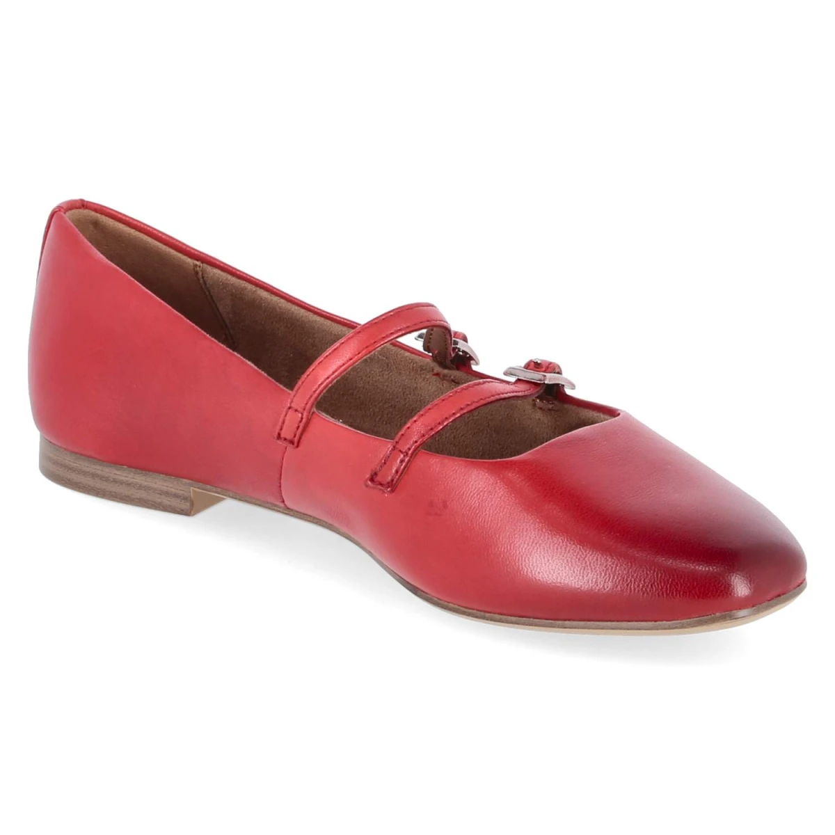 Spangenballerinas - red