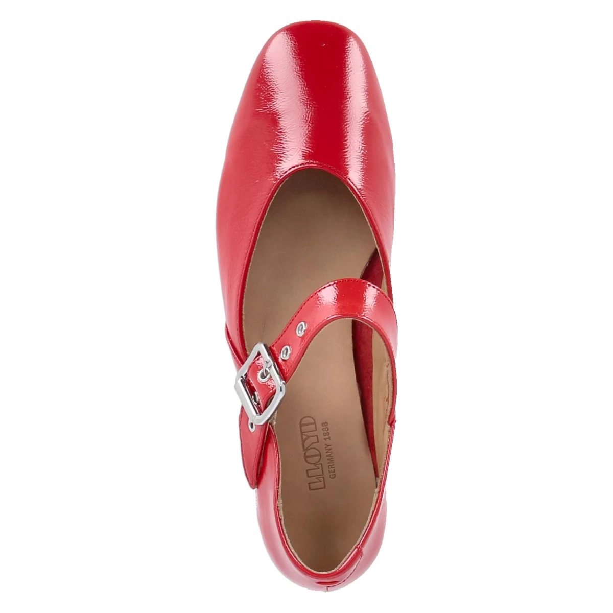 Spangenballerinas - 6 - FLAME RED
