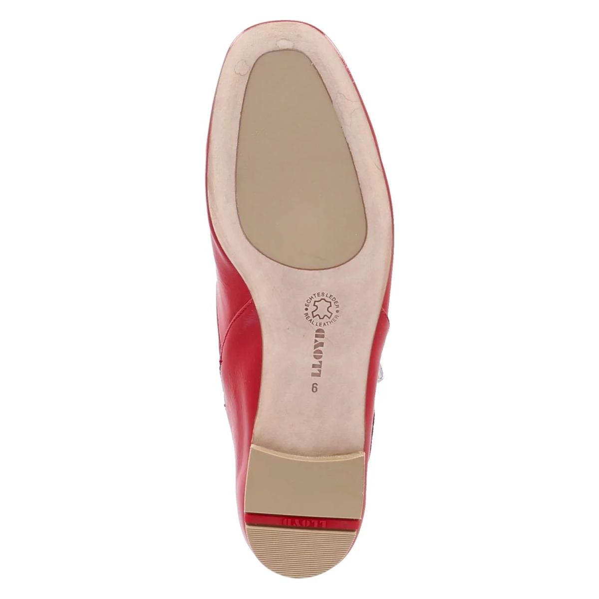 Spangenballerinas - 6 - FLAME RED