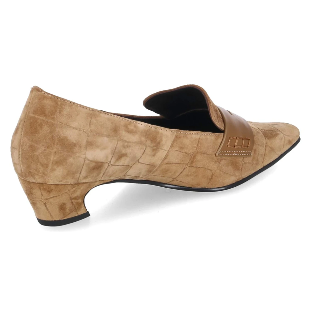 Hochfront-Pumps - Cuoio+Acacia