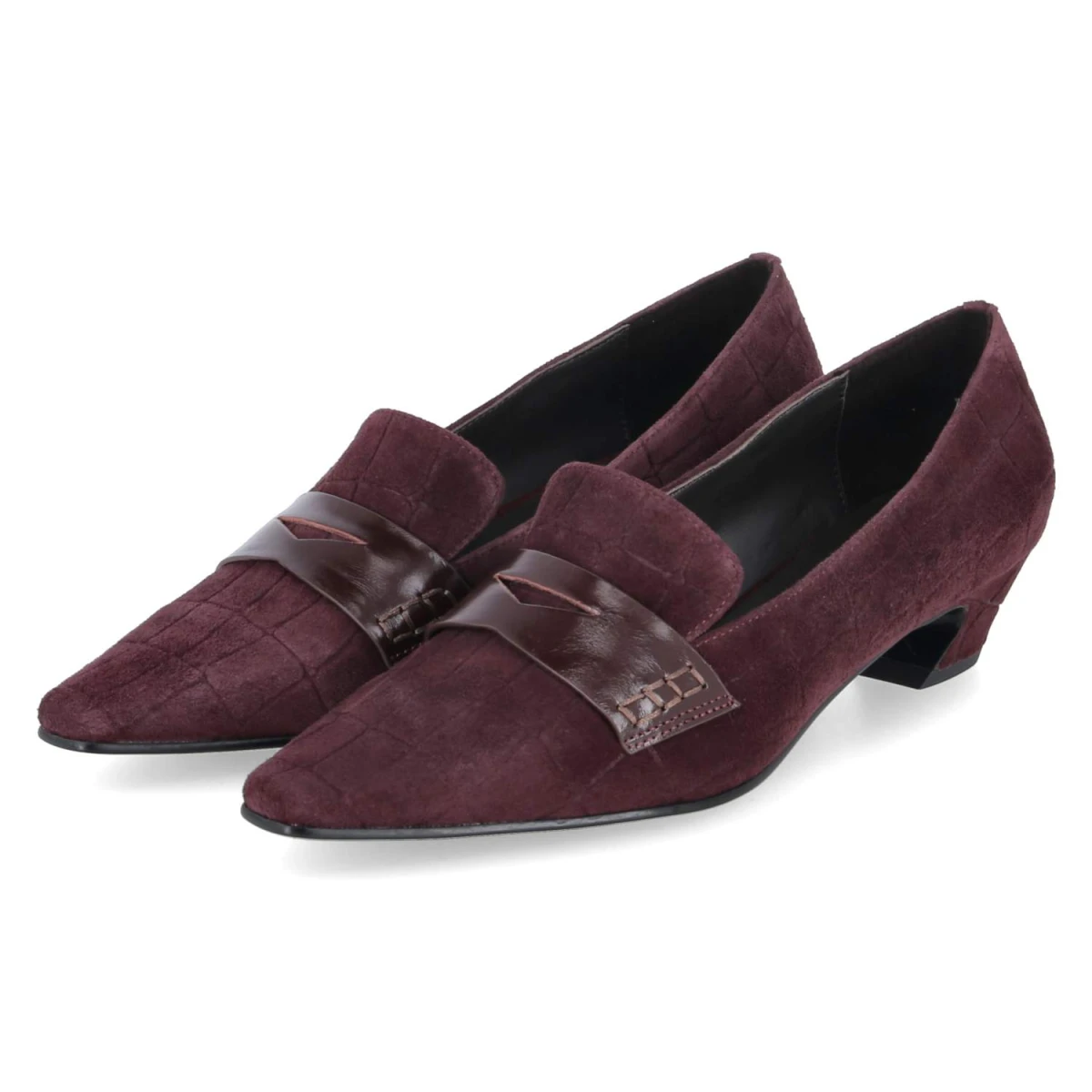 Hochfront-Pumps - barolo
