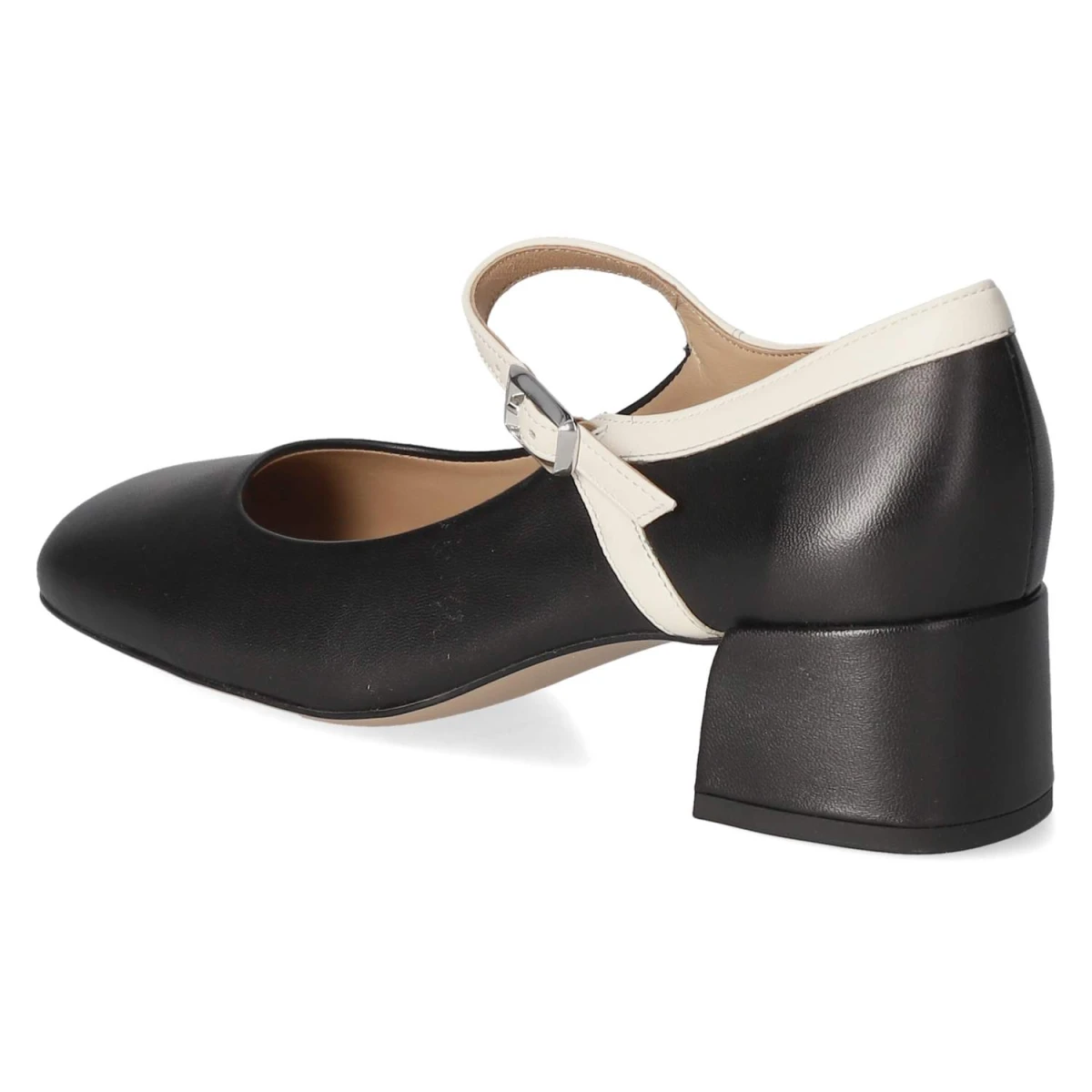 Riemchenpumps - schwarz/waxpaper