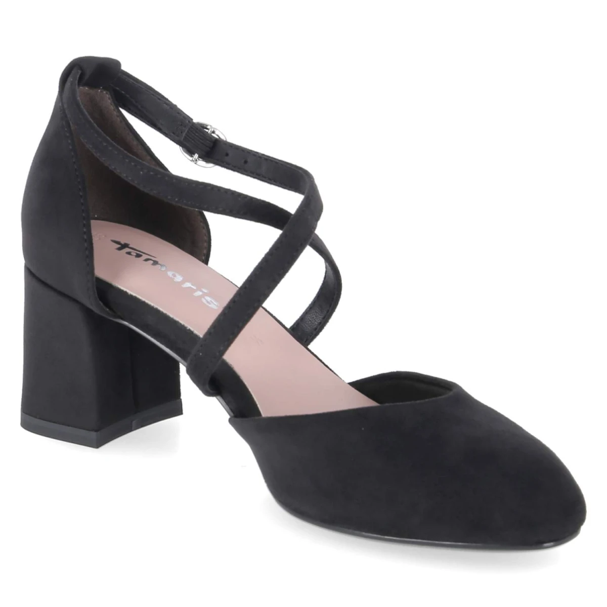 Riemchenpumps - BLACK