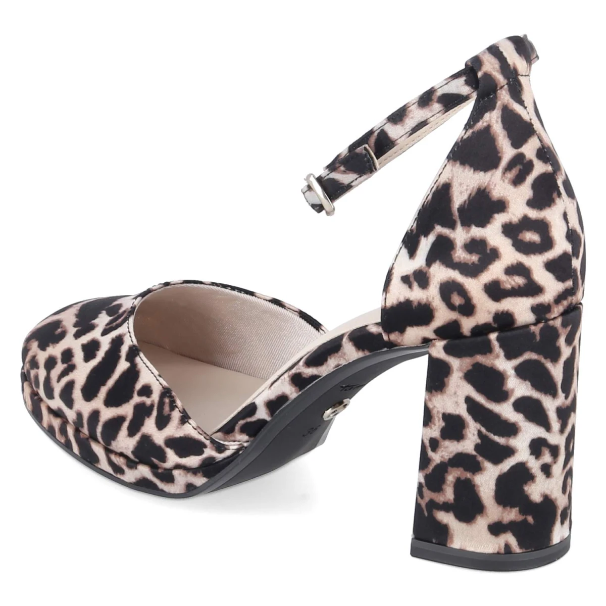Riemchenpumps - leopard