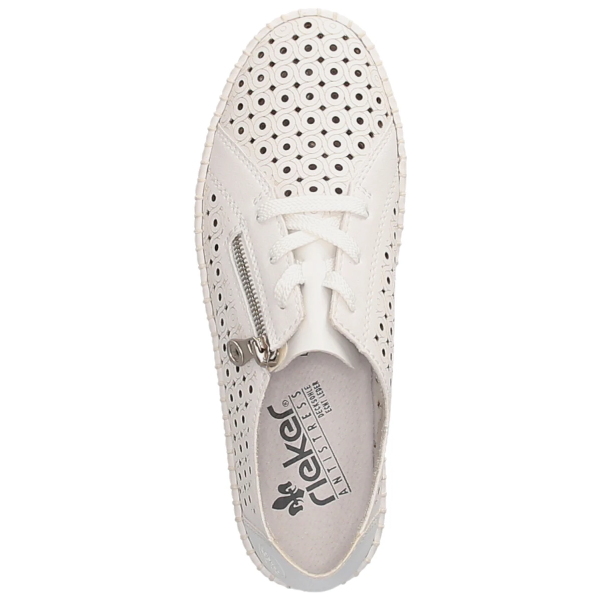 Halbschuhe - weiss/weiss