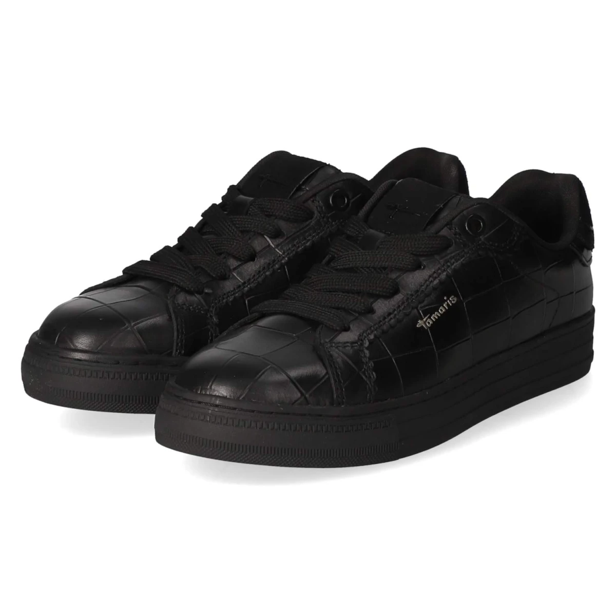 Low Sneaker - BLACK CROCO