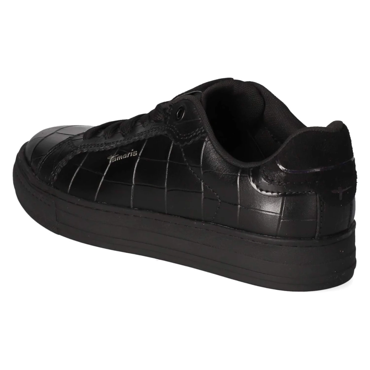 Low Sneaker - BLACK CROCO