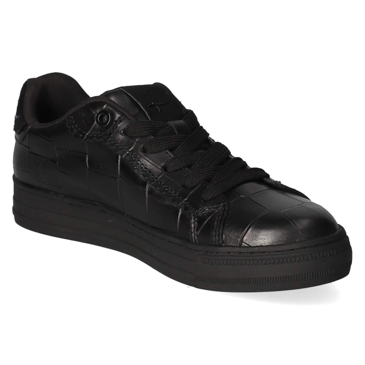 Low Sneaker - BLACK CROCO