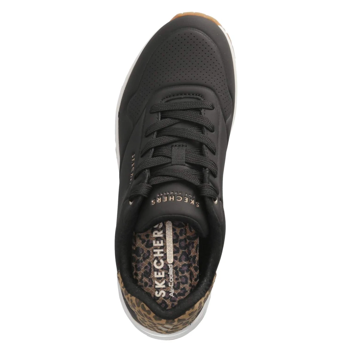 Low Sneaker JUNGLE NITE - BLACK/LEOPARD