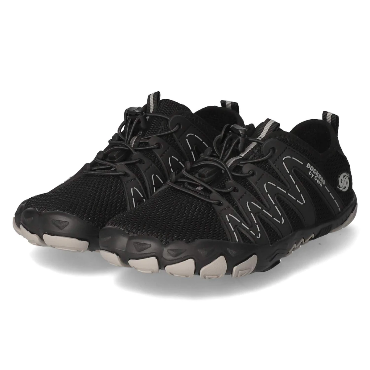 Barfußschuhe - schwarz/grau