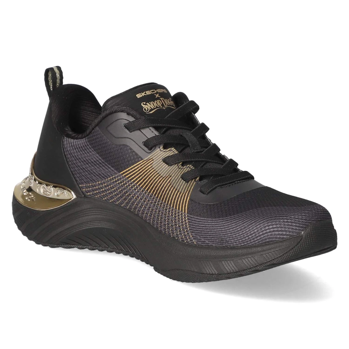 Low Sneaker CYBER WALKER - Black/Gold