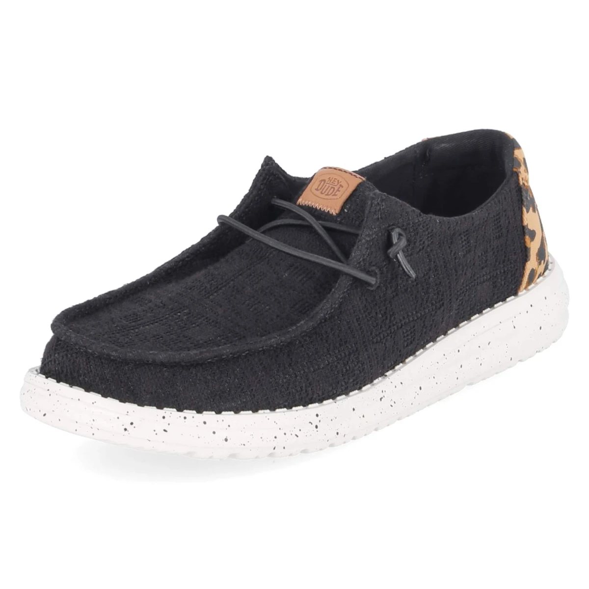 Mokassins WENDY WILDCAT - black/leopard