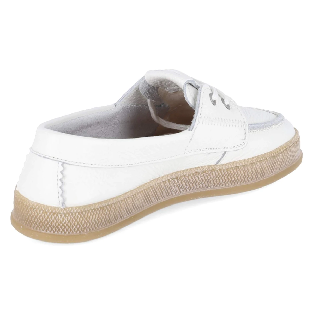 Bootsschuhe - WHITE LEATHER