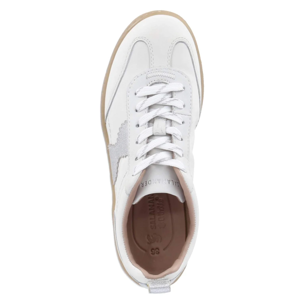 Low Sneaker - white/silver