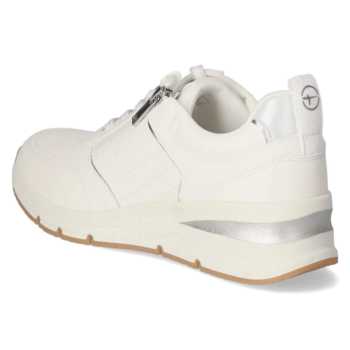 Low Sneaker - white/silver