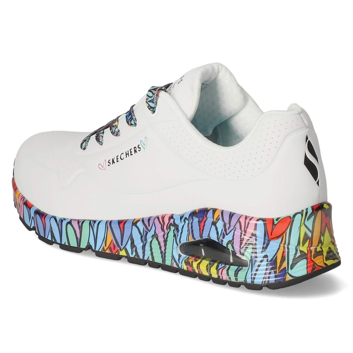 Low Sneaker RAVAGED LOVE - White/Multi