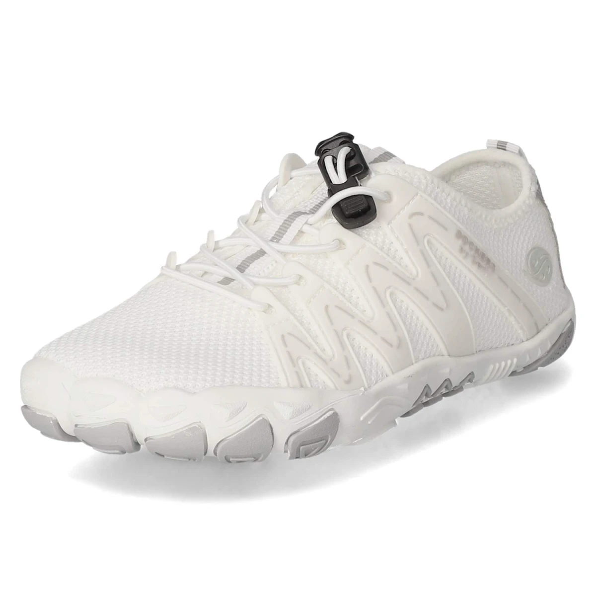 Barfußschuhe - weiss/grau