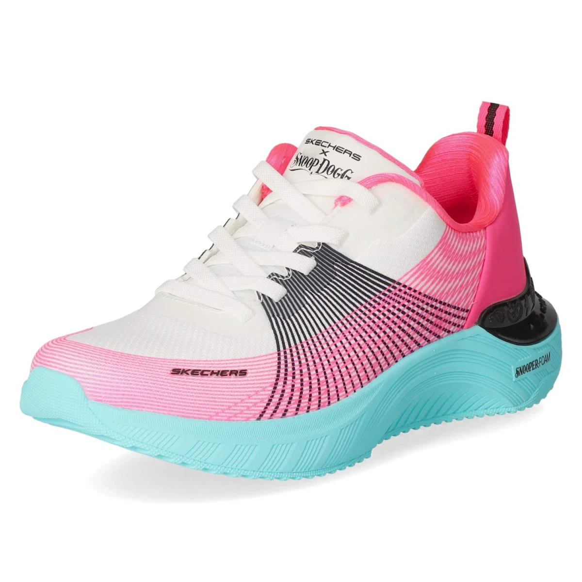Low Sneaker CYBER WALKER - wht/lt.blue/pink