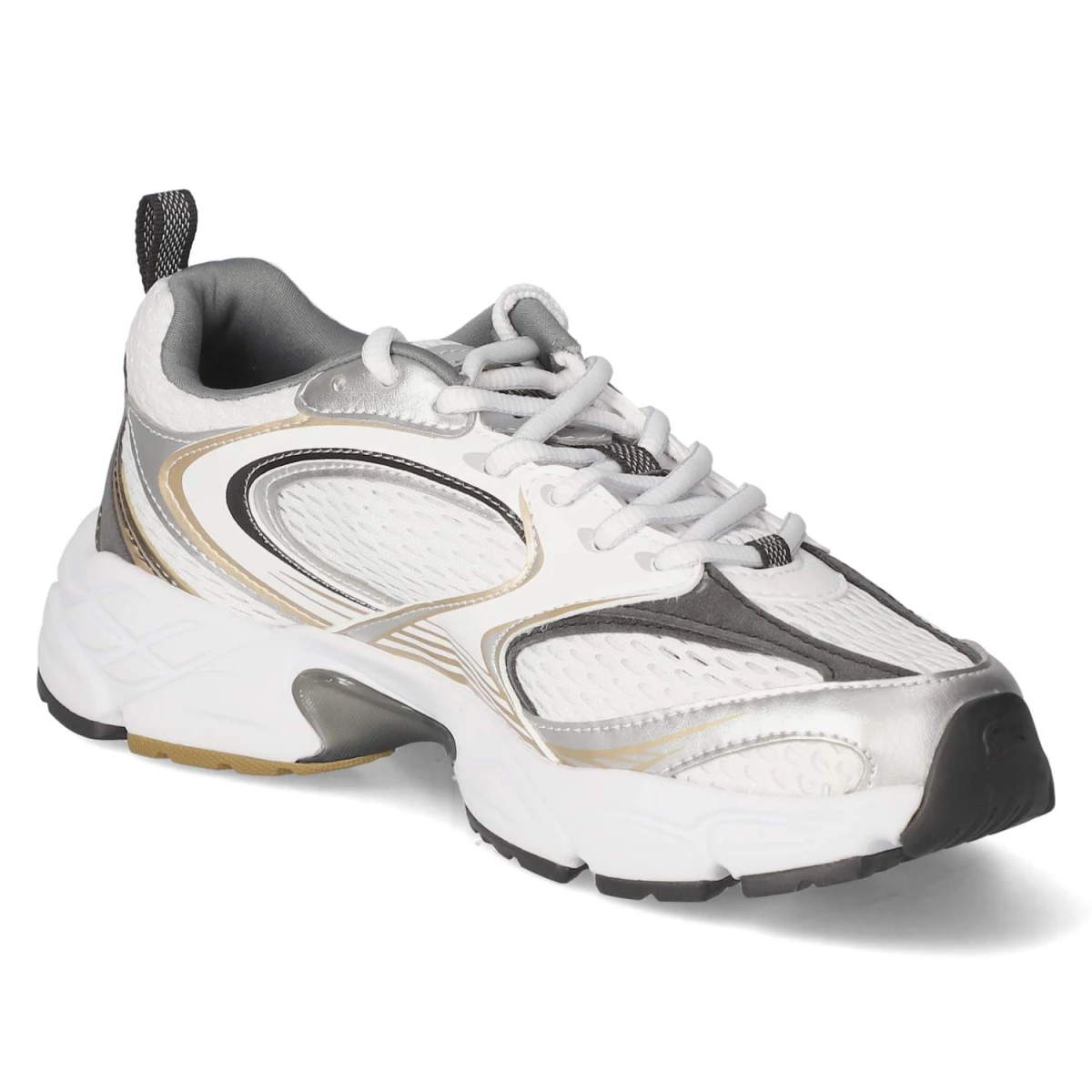 Low Sneaker STORM - WHT/SLV