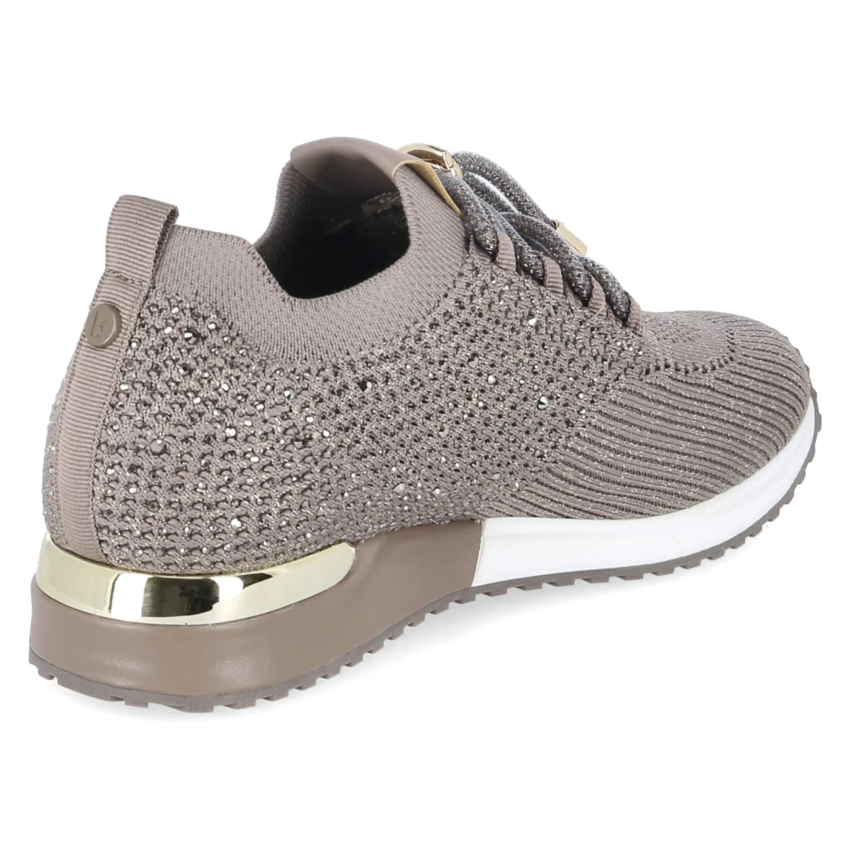 Sneaker - taupe gold